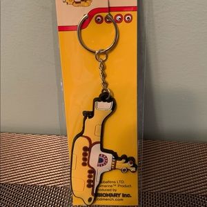 COPY - The Beatles Yellow Submarine Rubber Keychain